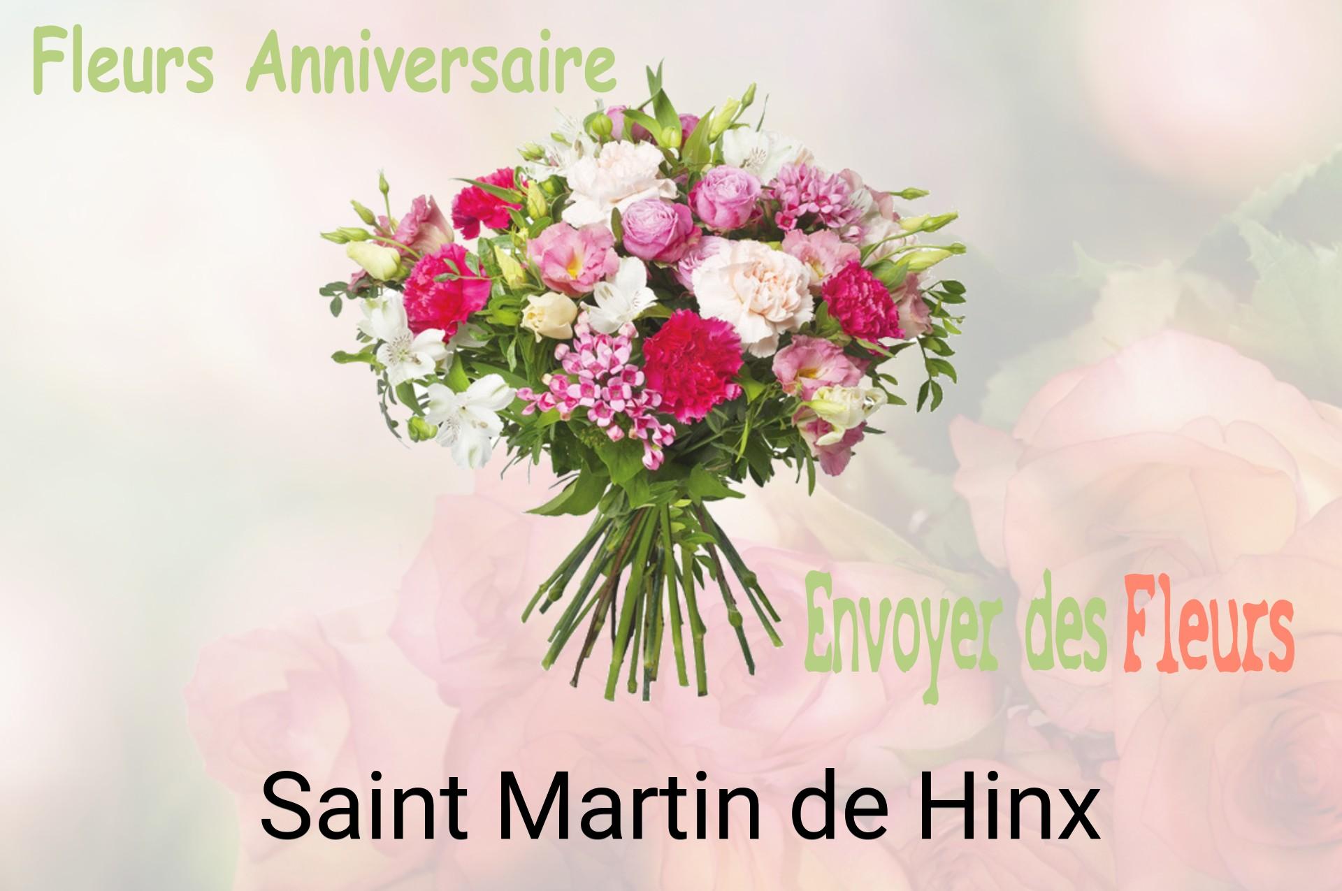 Bouquet de fleurs d’anniversaire livré à Saint-Martin-de-Hinx